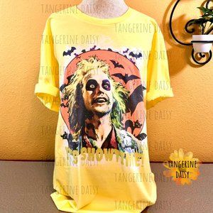 NEW ADULT UNISEX LARGE Tee "It's Showtime" Beetlejuice